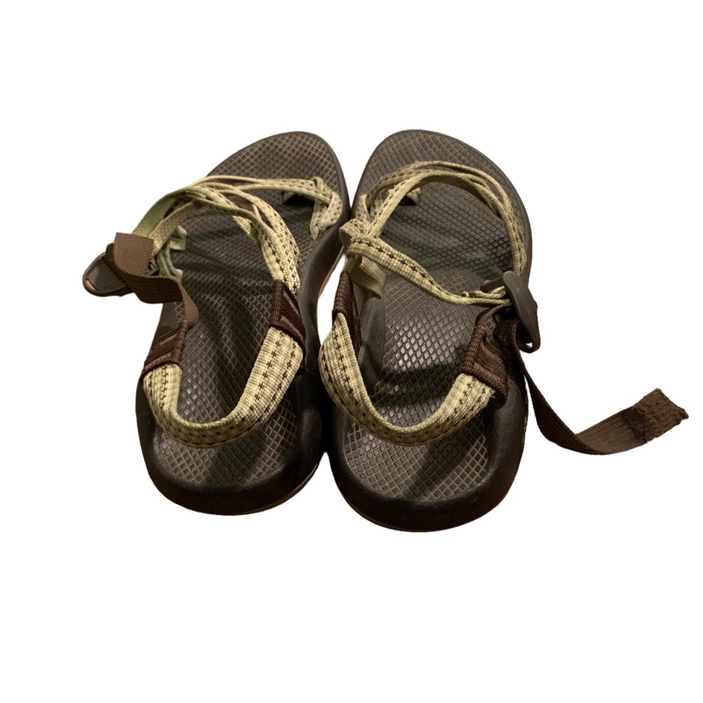 Chaco outdoor hiking trail sandals shoes women's size 10 green straps - Picture 5 of 6